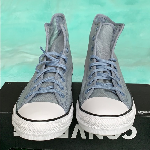 CONVERSE CTAS HI BLUE SLATE/BLACK MEN’S - Picture 7 of 16